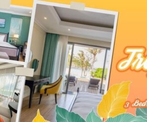 Tropicana Villa- Vinpearl Nha Trang resort 3 phòng ngủ cho gia đình