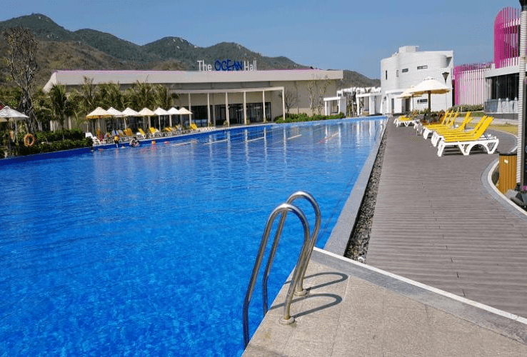 Oceanami Villa Pool View Long Hải hồ bơi