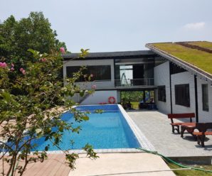 Grass Villa 5 phòng ngủ, Ba Vì – villa đẹp, có bể bơi riêng cho thuê giá rẻ