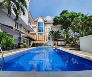 Biệt thự BLue Diamonds villa Nguyễn Văn Hưởng, Thảo Điền, quận 2 6 phòng ngủ – cho thuê ngắn, dài hạn