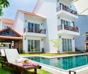 Lang Pool villa Hội An 8 phòng ngủ có bể bơi riêng, gần phố cổ biển Cửa Đại