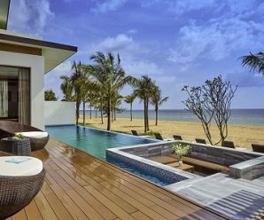 Villa cho thuê 3 phòng ngủ hồ bơi riêng, hướng biển- Resort Movenpick Wavely Phú Quốc