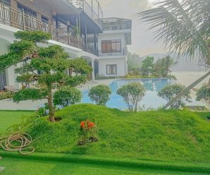 Minh Tân Villa Hồ Đồng Đò, Sóc Sơn 6 phòng ngủ mới, đẹp, có bể bơi riêng (VLSSHN006)