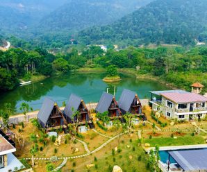 Sunrise Villa Sóc Sơn – Villa 3 phòng ngủ và 4 bungalow có sân rộng tổ chức Gala, Teambuilding