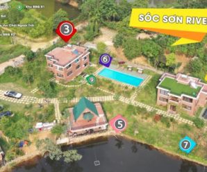 Soc Son Riverside villa 3-5 phòng ngủ (homestay resort) mới view hồ đẹp- địa chỉ  nghỉ dưỡng mới gần Hà Nội